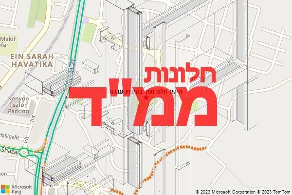תיקון חלון ממד בקיבוץ עברון