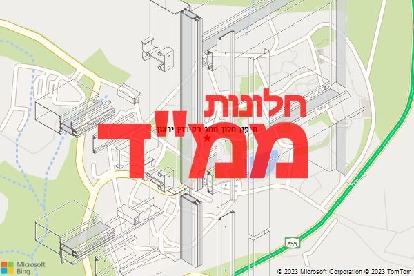 תיקון חלון ממד בקיבוץ יראון