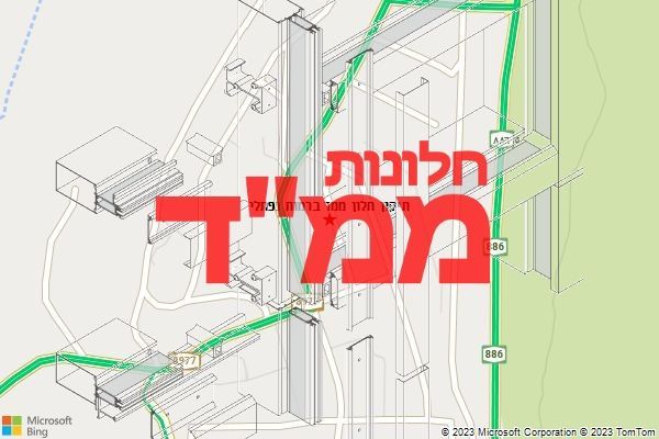 תיקון חלון ממד ברמות נפתלי