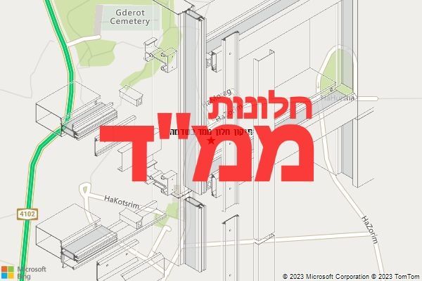 תיקון חלון ממד בשדמה