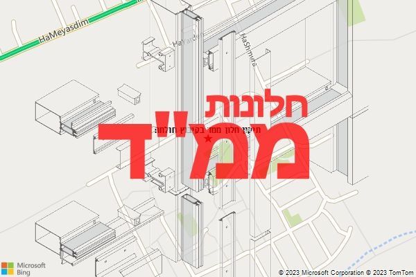 תיקון חלון ממד בקיבוץ חולתה