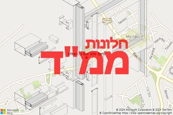 תיקון חלון ממד בגבעולים