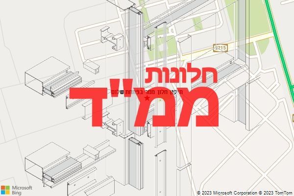 תיקון חלון ממד בפתחת שלום