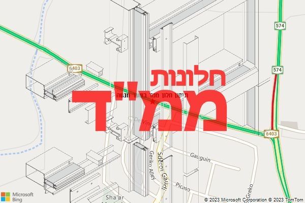 תיקון חלון ממד בשער מנשה