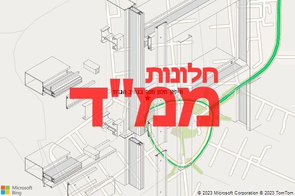 תיקון חלון ממד בנתיב הגדוד