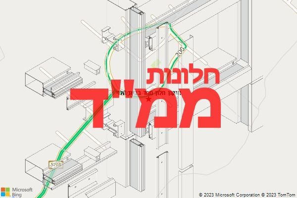 תיקון חלון ממד בבית הלוי