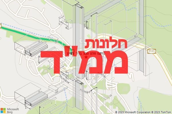 תיקון חלון ממד בניר עציון
