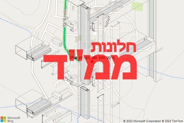 תיקון חלון ממד בקיבוץ מגידו
