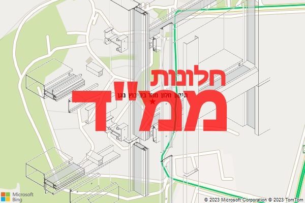 תיקון חלון ממד בקיבוץ מגן