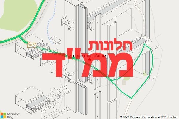 תיקון חלון ממד במושב גפן