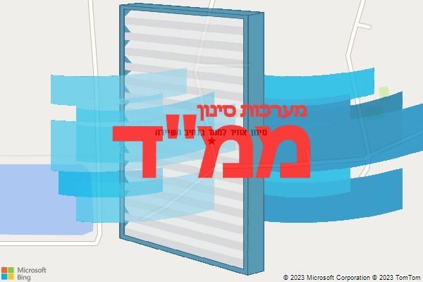 סינון אוויר לממד בנתיב השיירה