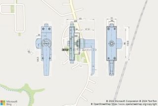 מנעולן לדלת ממד במנוחה - כל המנעול והדלת במנוחה